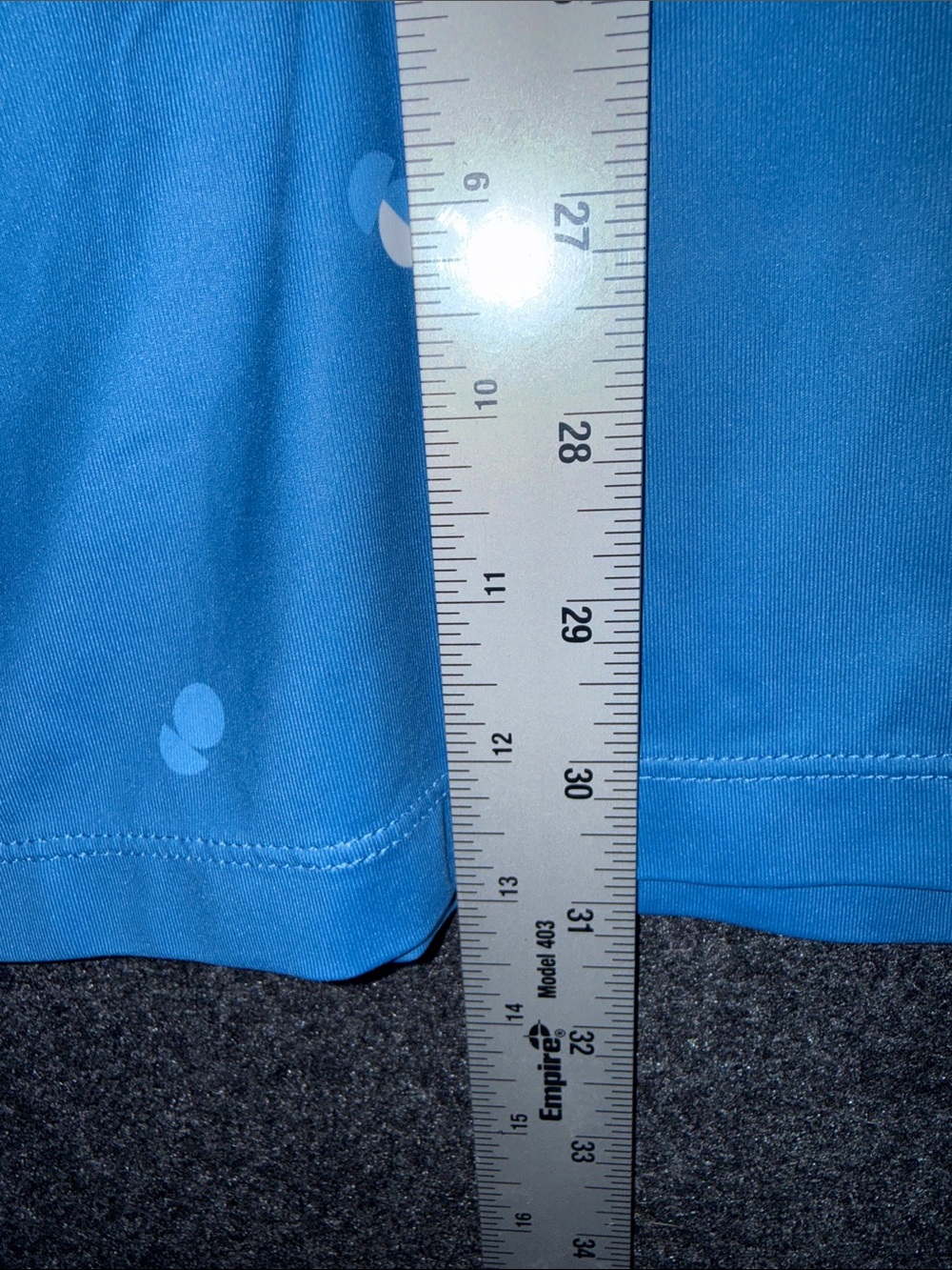 PING Blue Men's Polo with Small Dot Motif - Picture 4 of 6
